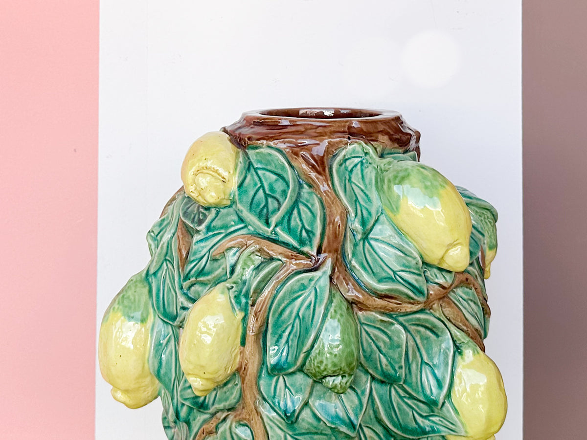Lovely Lemon Vase