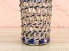 Set of Eight Amanda Lindroth Raffia Wrapped Glass Ware