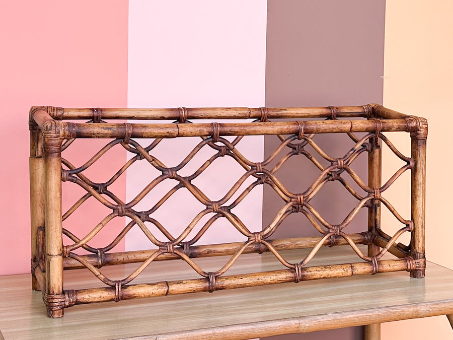 Rattan Wine Rack