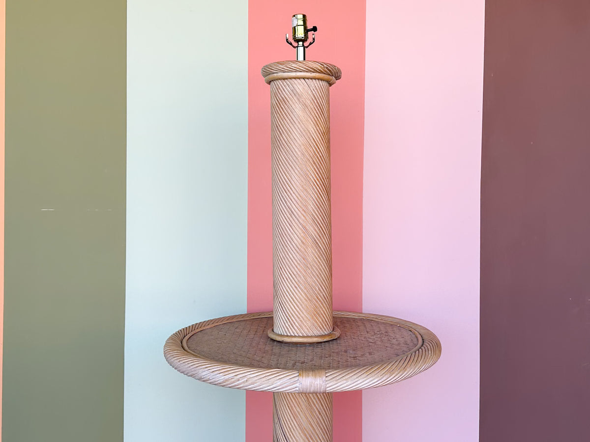 Coastal Split Reed Table Lamp