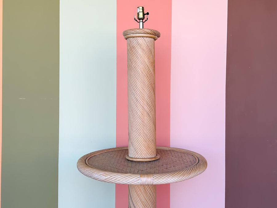 Coastal Split Reed Table Lamp