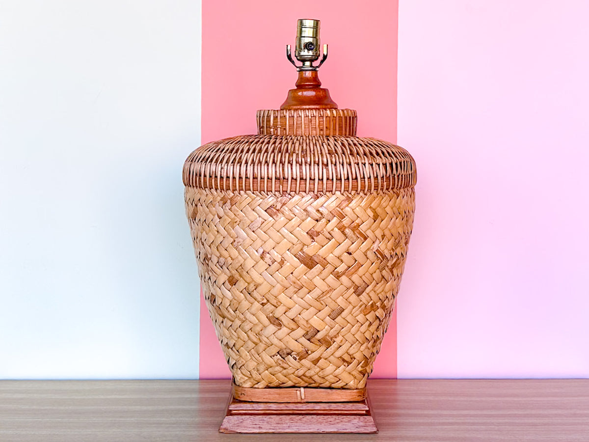 Large Island Style Lamp
