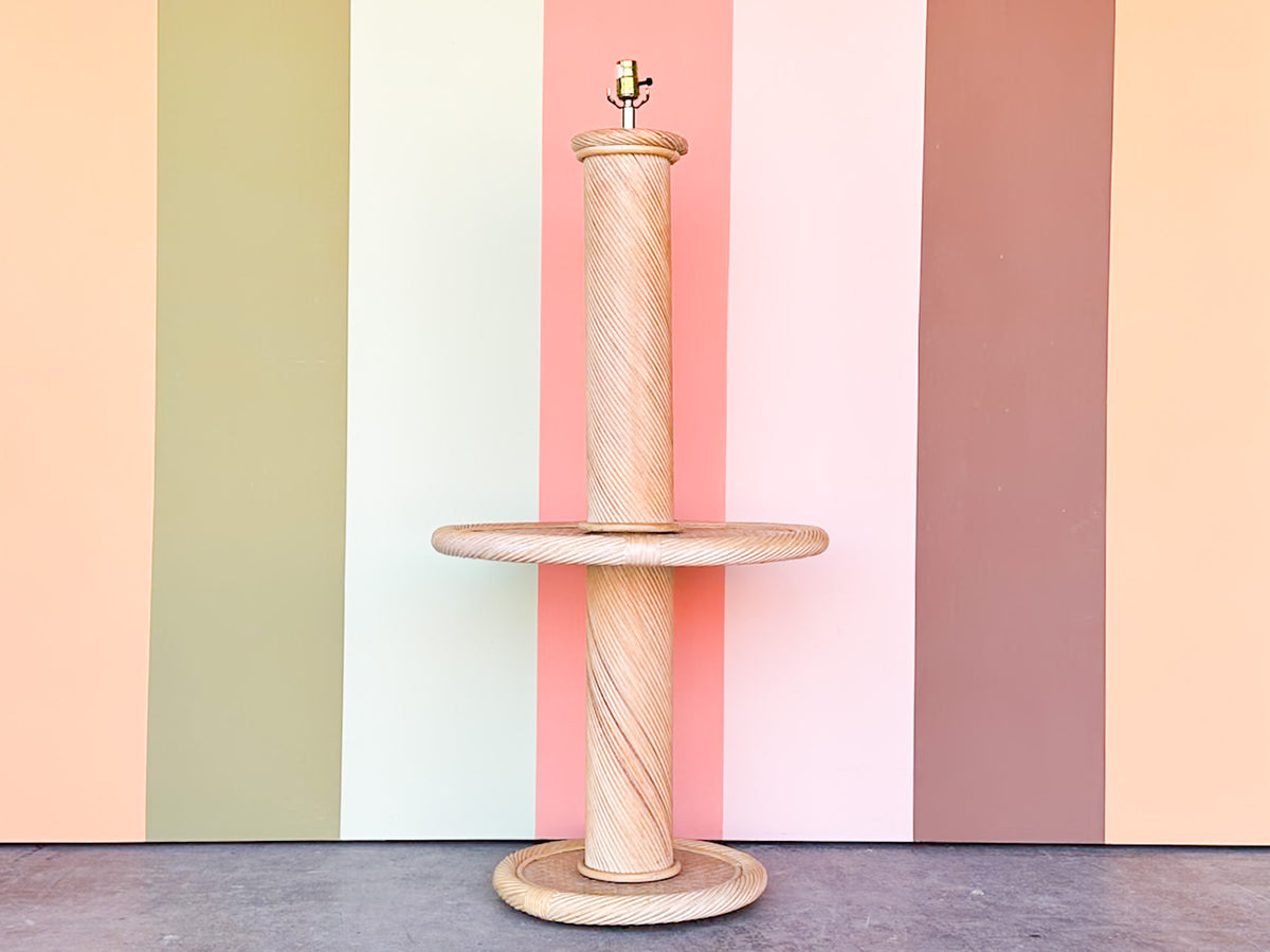 Coastal Split Reed Table Lamp