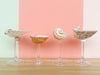 Set of Four Shell Chic Coupes