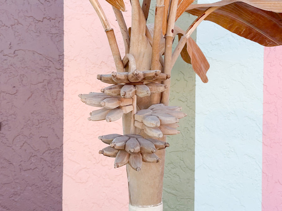 Huge Natural Canvas Banana Tree