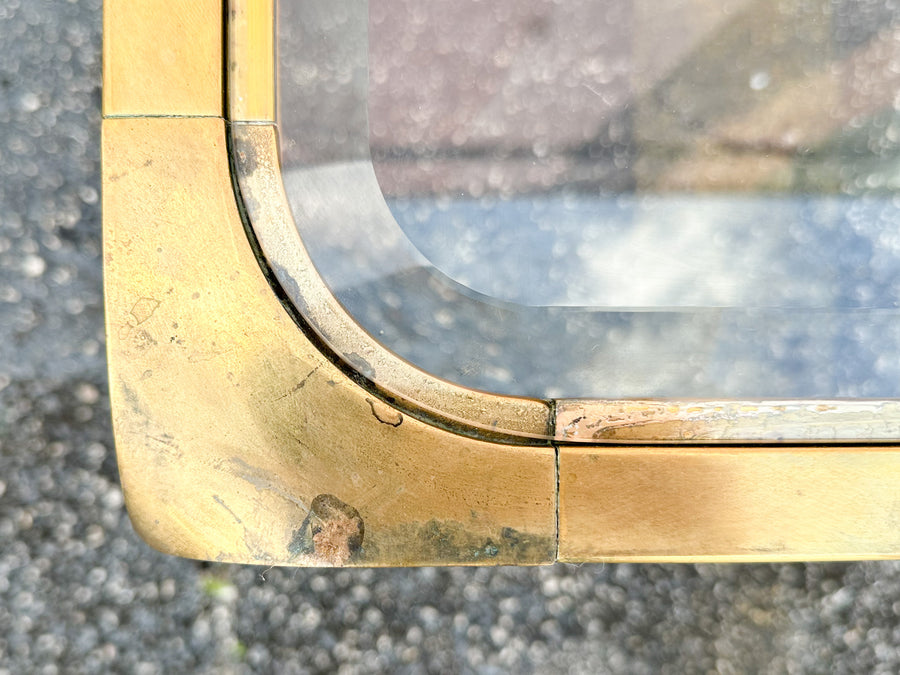 MCM Brass Mastercraft Coffee Table