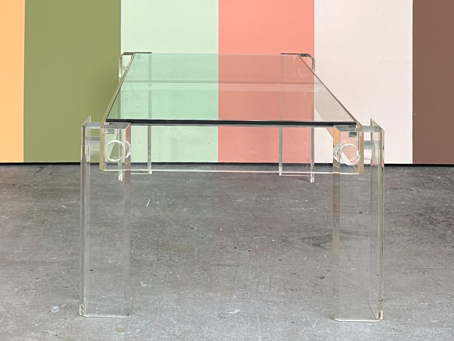 Lucite Coffee Table