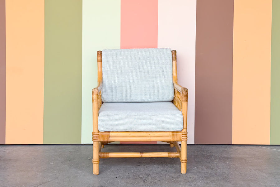 Island Chic Rattan Lounge Chair