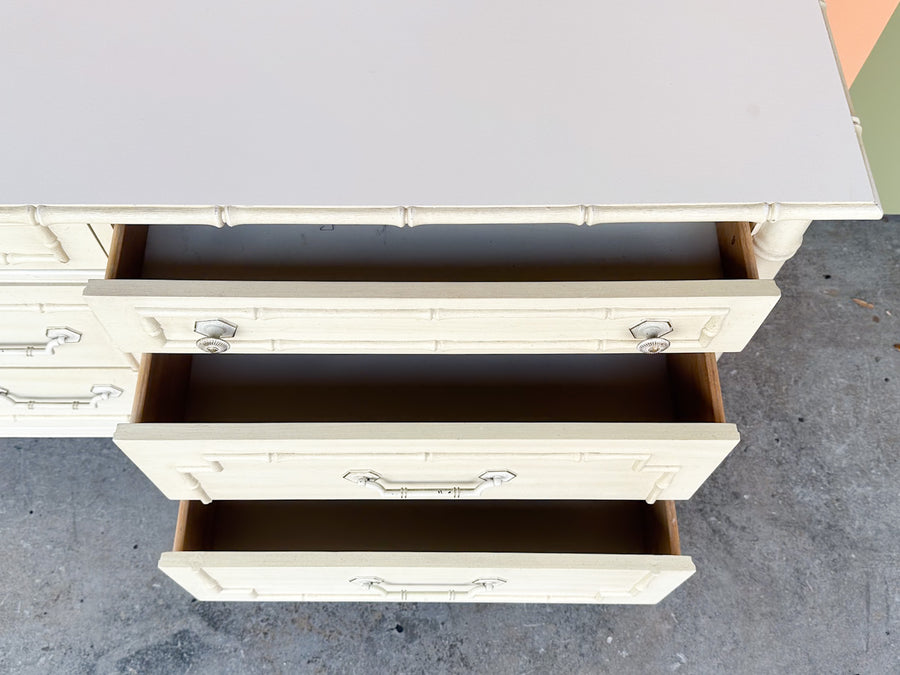 Thomasville Faux Bamboo Dresser