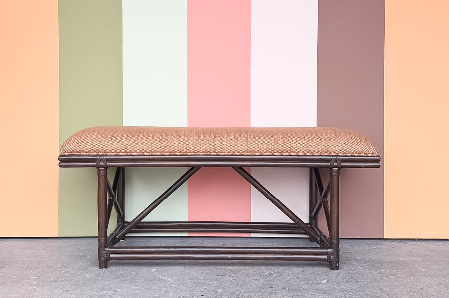 Handsome Rattan Bench