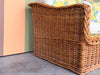 The Wicker Works Braided Rattan Sofa