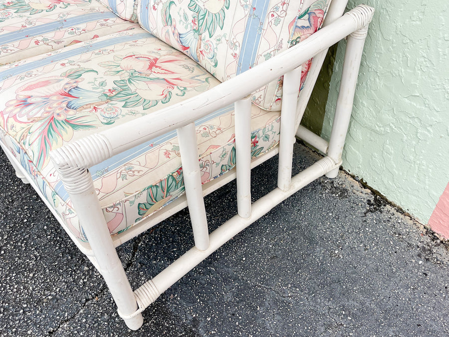 Fab Ficks Reed Rattan Sofa