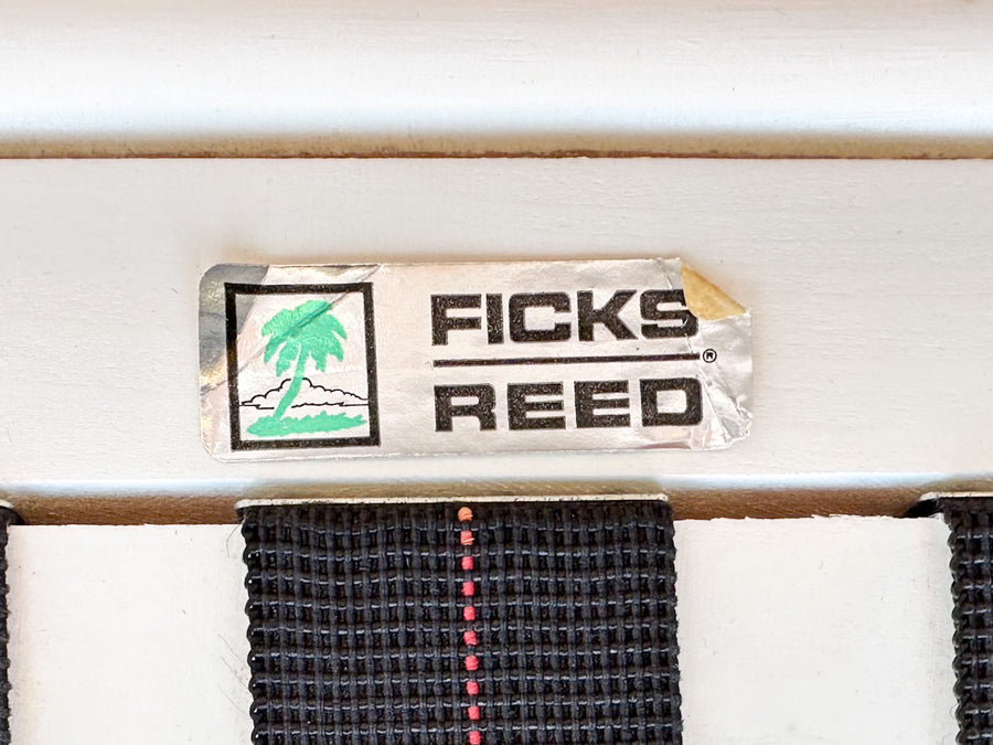 Pair of Ficks Reed Rattan Lounge Chairs