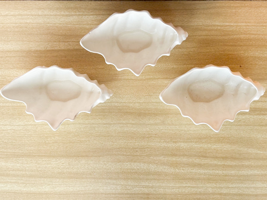 Set of Six Seashell Bowls
