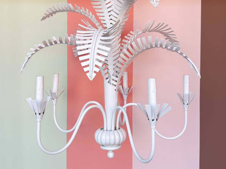 Currey and Company Palm Chandelier