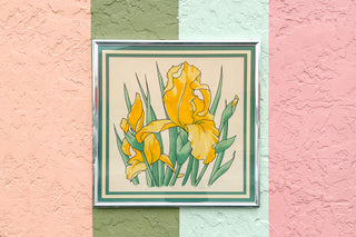 Bright Iris Signed Original Art