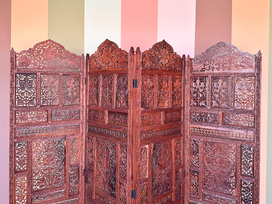 Four Panel Moroccan Screen