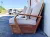 Old Florida Rattan Sofa