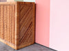Pencil Reed Rattan Cabinet