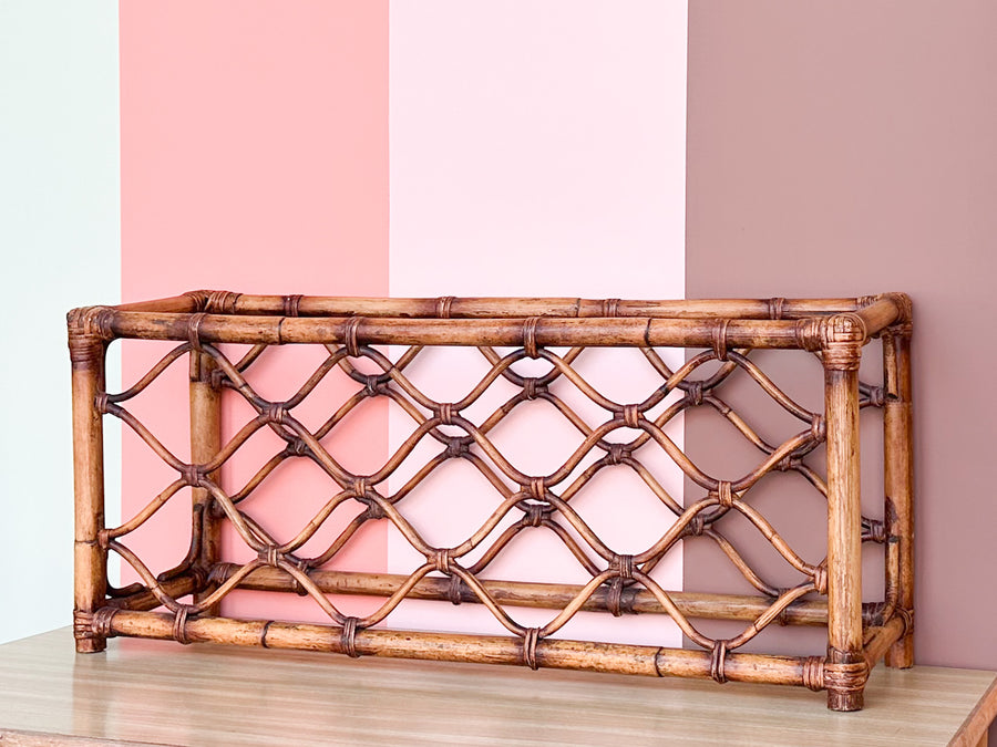 Rattan Wine Rack