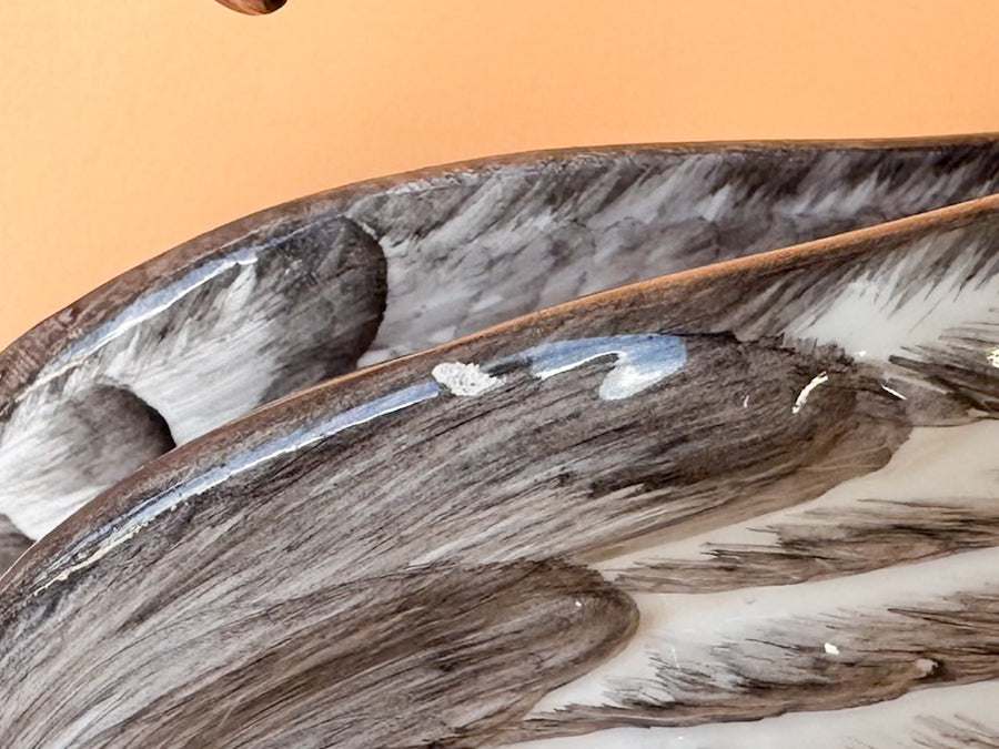 Pair of Italian Ceramic Swans