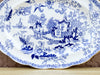 Blue and White Pagoda Plate