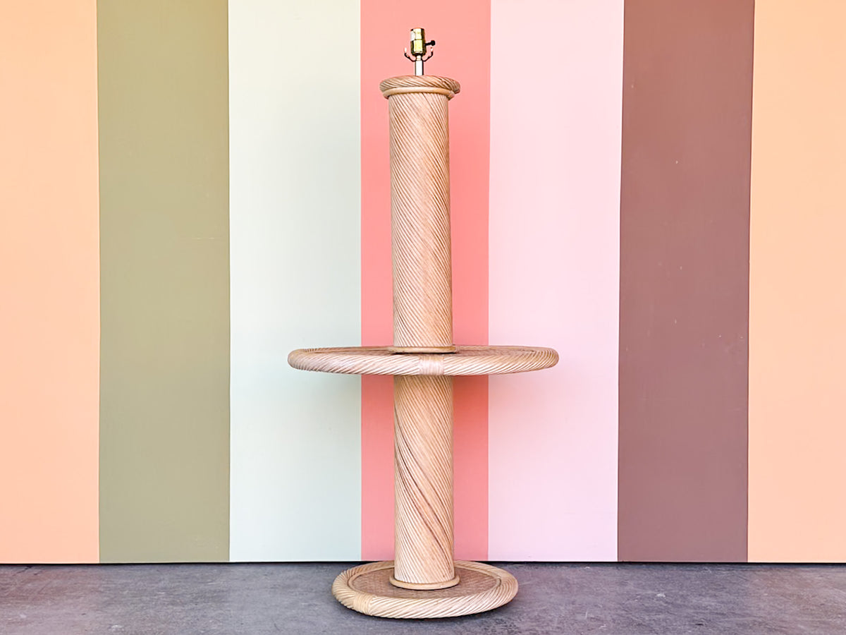 Coastal Split Reed Table Lamp