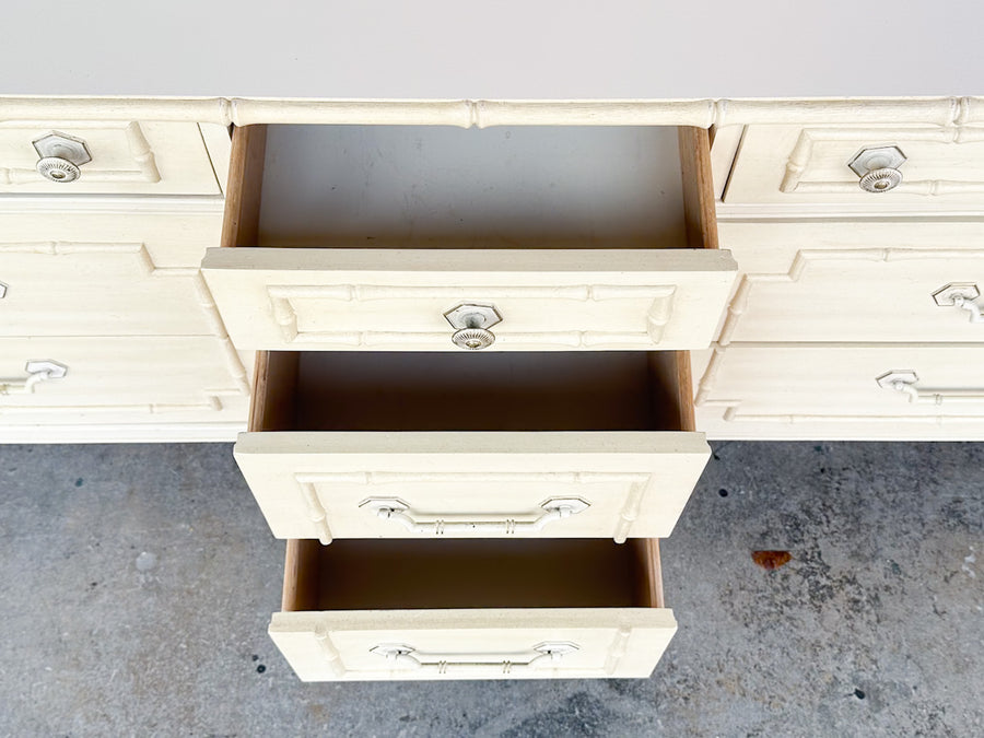 Thomasville Faux Bamboo Dresser