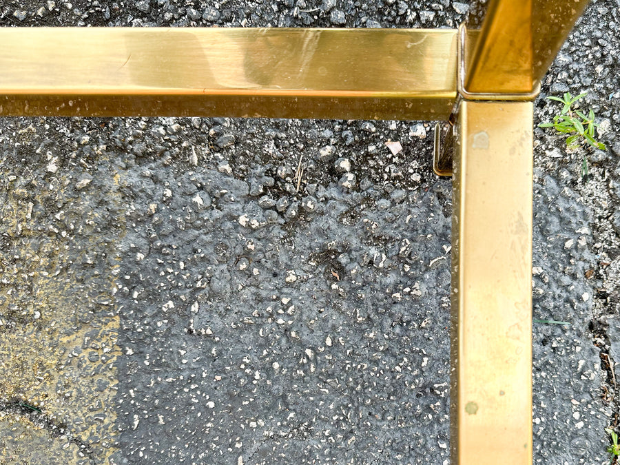 MCM Brass Mastercraft Coffee Table