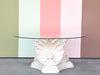Shell Chic Plaster Coffee Table