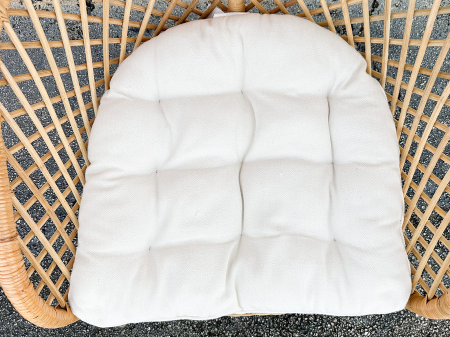 Island Style Hooded Rattan Chair