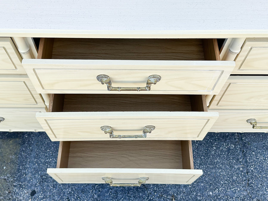 Palm Beach Style Faux Bamboo Dresser