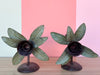 Pair of Palm Tree Wall Sconces