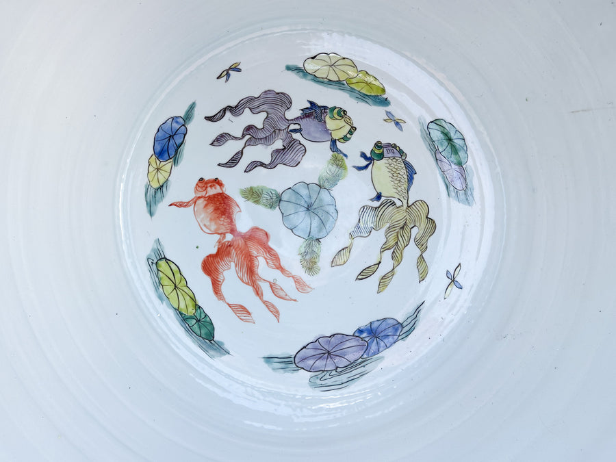Huge Palm Beach Chic Cachepot