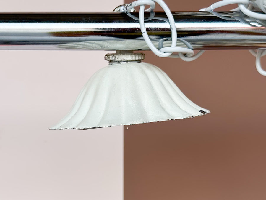 Faux Bamboo Pagoda Chandelier