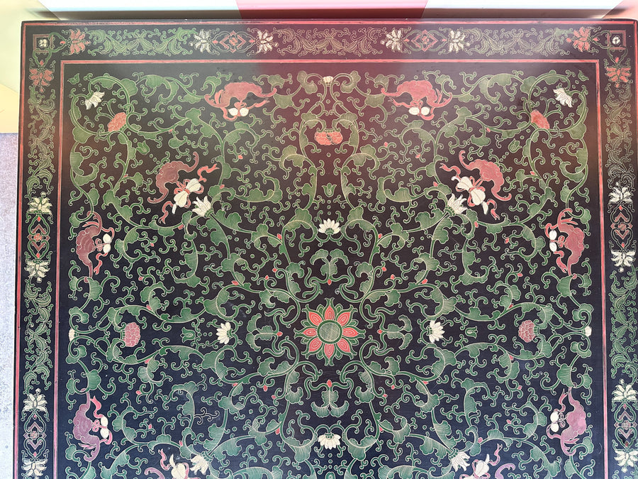 Ming Style Hand Painted Mahjong Table