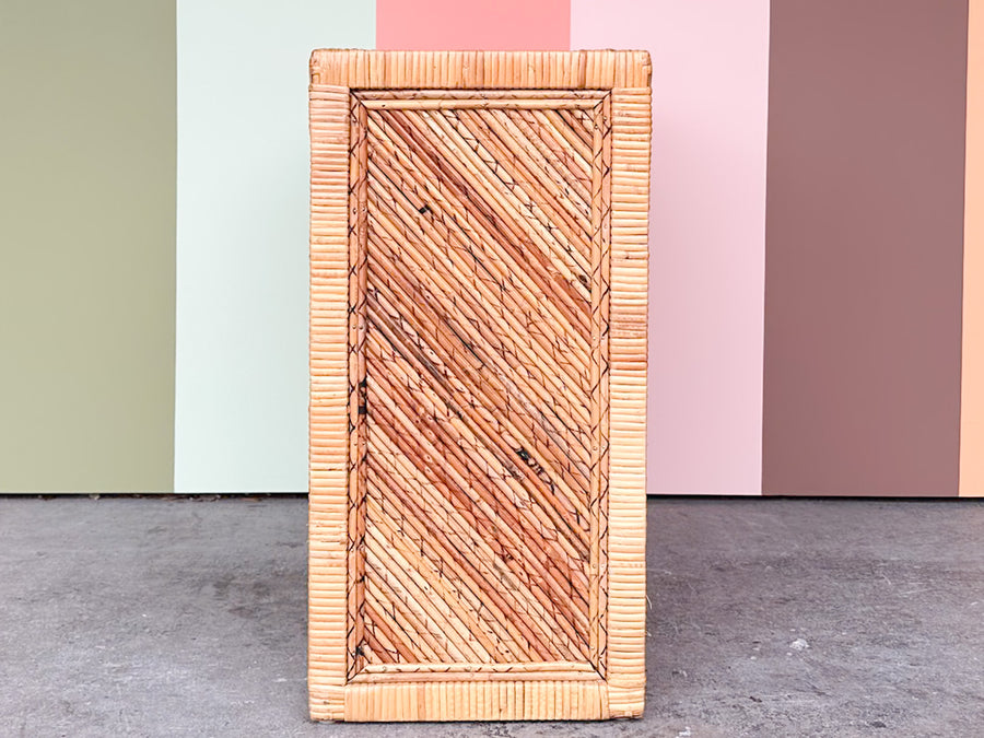 Pencil Reed Rattan Cabinet