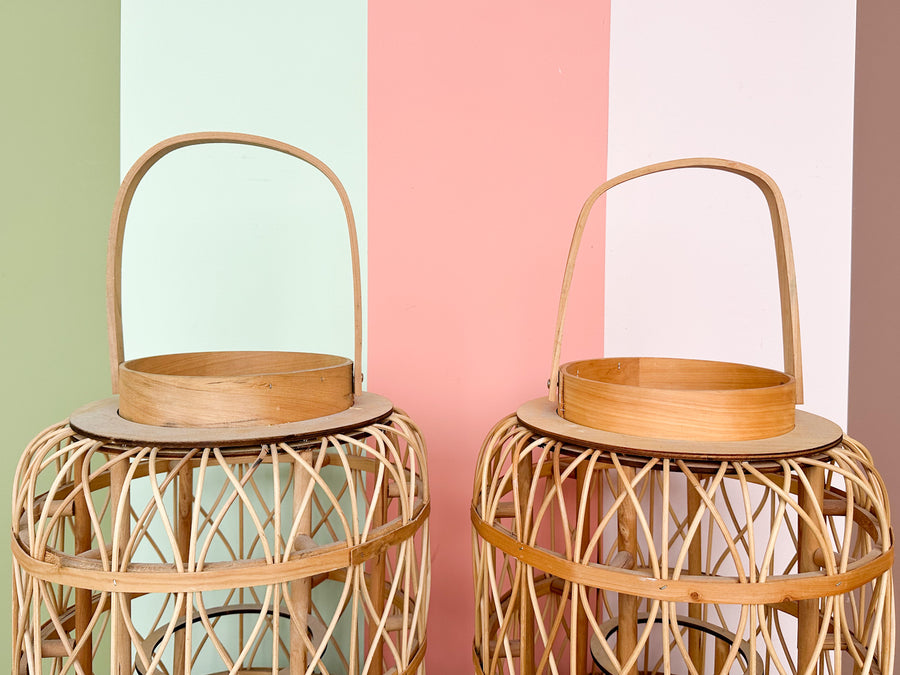 Pair of Medium Amanda Lindroth Lanterns