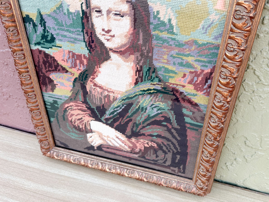 Mona Lisa Needlepoint