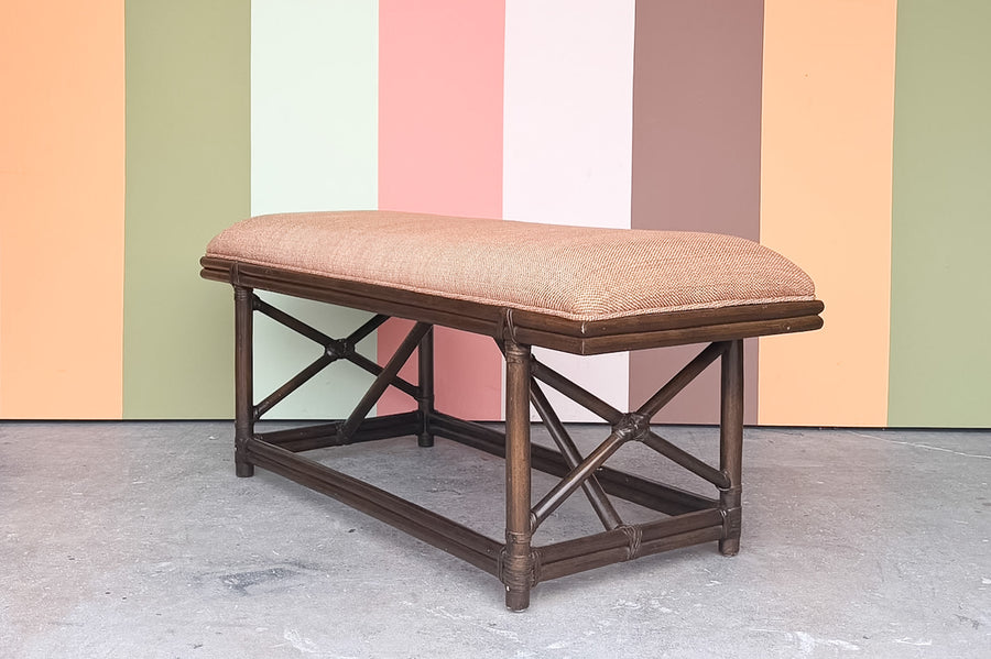 Handsome Rattan Bench