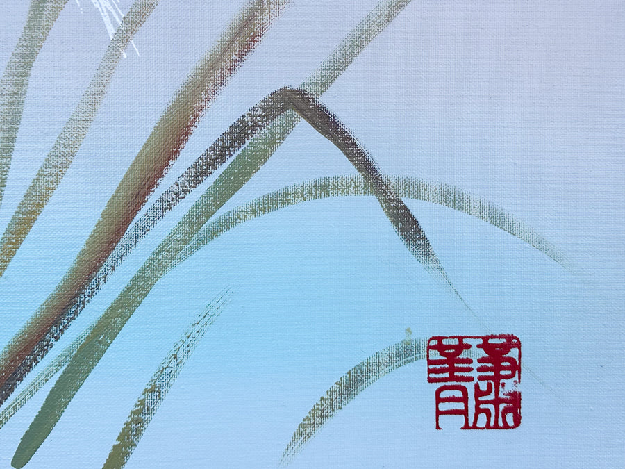 Old Florida Heron Original Art