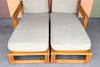 Ficks Reed Two Part Rattan Chaise