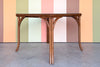 Lattice Rattan Game Table Set