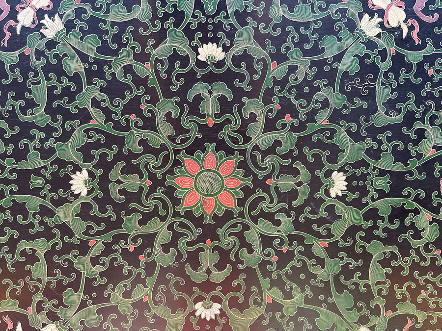 Ming Style Hand Painted Mahjong Table
