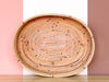 Oval Pencil Reed Tray