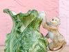 Monkey and Lettuce Leaf Pitcher