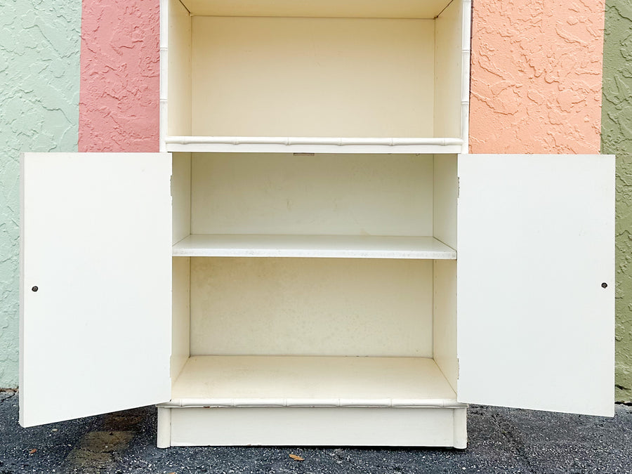 Palm Beach Faux Bamboo Cabinet