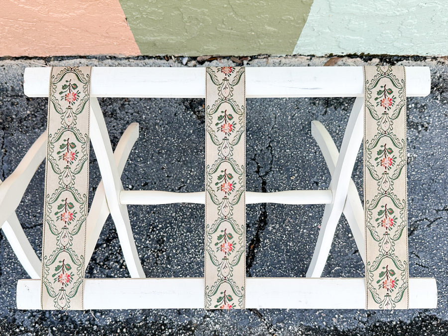 Pair of Ribbon Luggage Racks