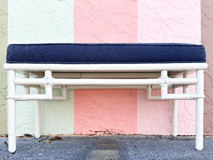 Ficks Reed Rattan Bench