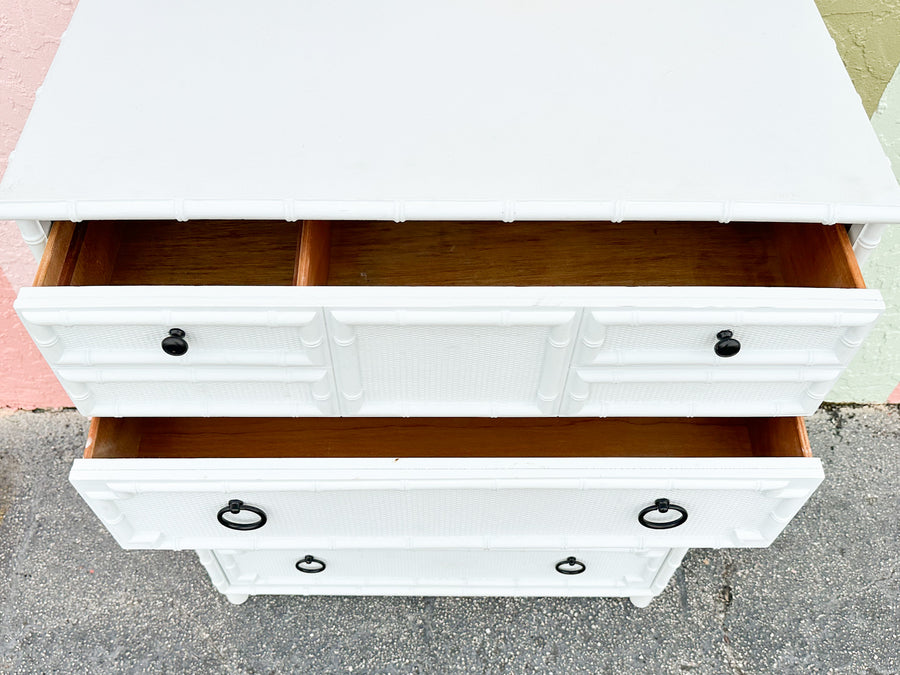 Faux Bamboo Omega Tall Chest